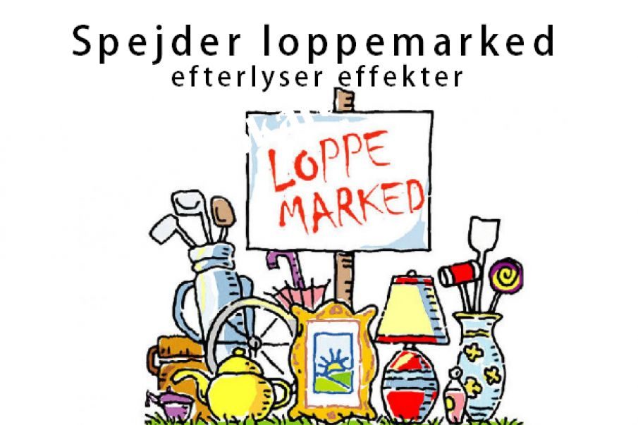 Loppemarked søger effekter