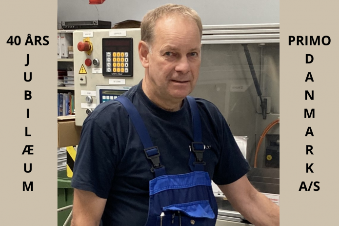 40 års jubilæum hos Primo Danmark A/S