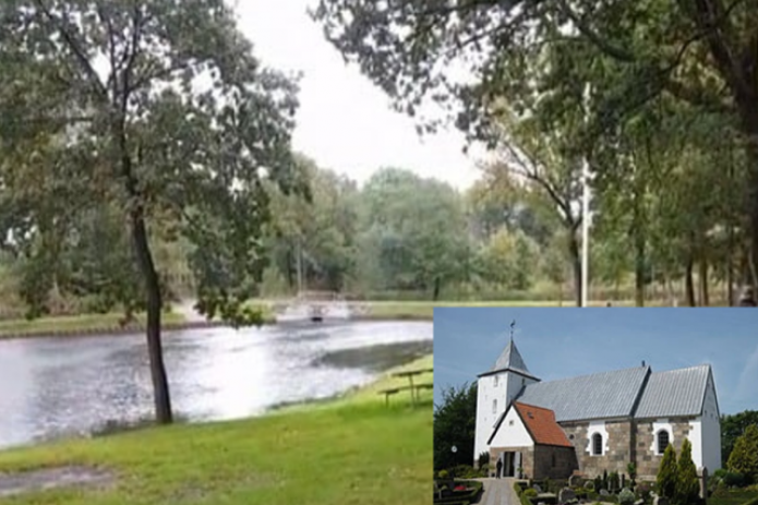 Friluftsgudstjeneste i Tistrup Anlæg